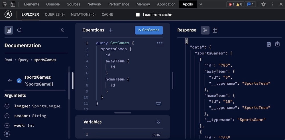 Apollo DevTools